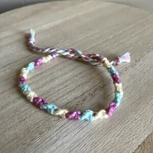 Roslyn Bracelet anklet trendy comfortable tie embroidery thread woven gift